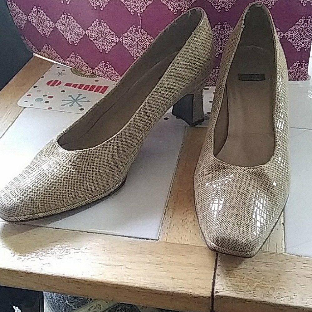 A pair of women's shoes